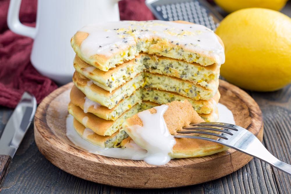 بان كيك بالليمون وبذور الشيا للدايت