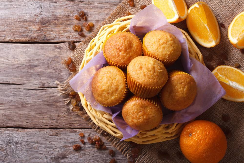 طريقة عمل كب كيك البرتقال