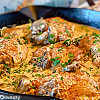 دجاج-بالكريمة-والفطر