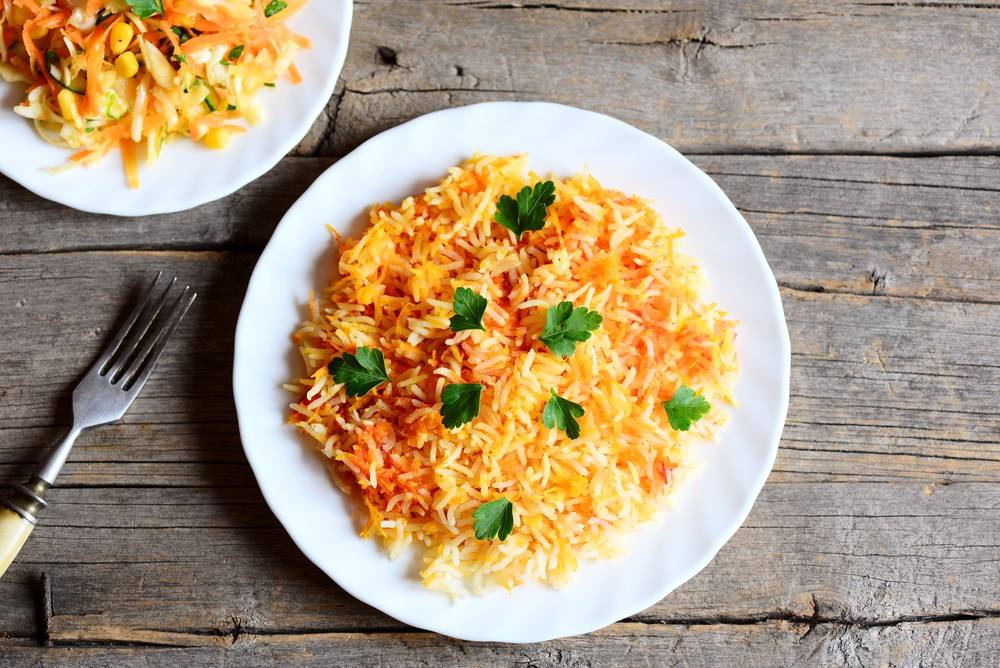 طريقة عمل أرز بسمتي بالزعفران