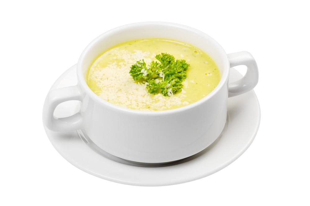 طريقة عمل شوربة الخضروات بالجبنة