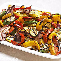 طريقة عمل الخضار المشوي للنباتيين