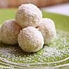 طريقة عمل كرات كيكة جوز الهند