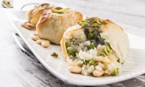 طريقة عمل اوزي باللحم والبازيلا