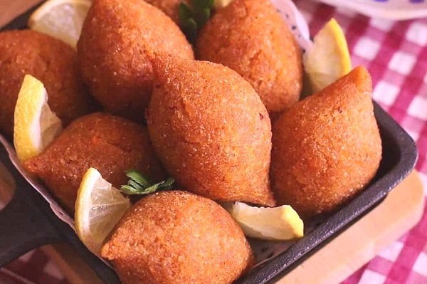 طريقة عمل كبة الدجاج المقلي