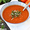طريقة عمل شوربة طماطم سهلة