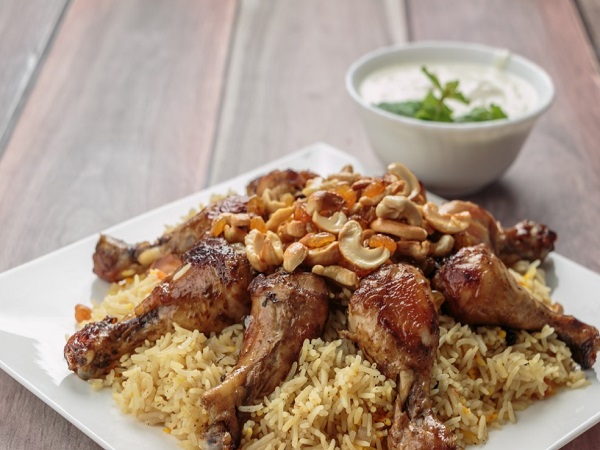 طريقة عمل المقلوبة السعودية بالدجاج