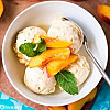 طريقة عمل ايس كريم الخوخ