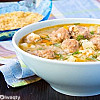طريقة عمل  شوربة كبة البرغل الملقسة