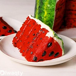 كيكة البطيخ المبتكرة