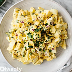 سلطة البيض المسلوق الغنية بالبروتين