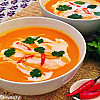 طريقة عمل شوربة القرع الحارة