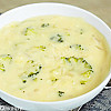 طريقة عمل شوربة البروكلي بالجبنة
