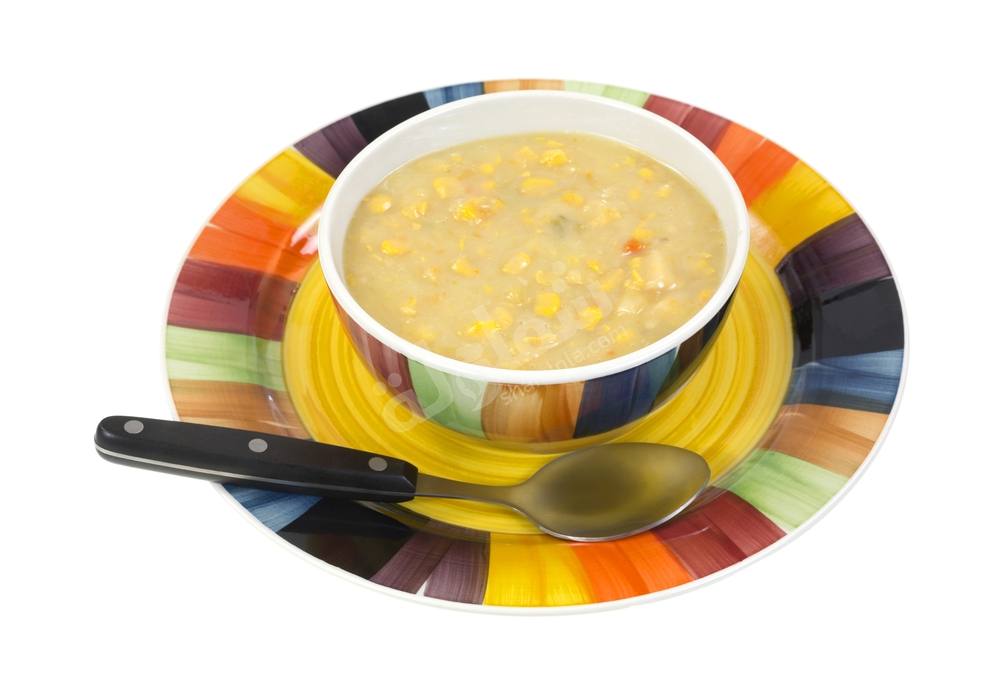 طريقة عمل شوربة البطاطس و الذرة