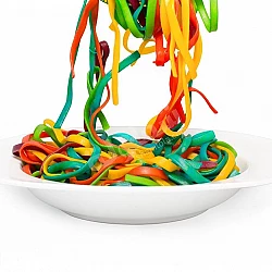 طريقة عمل المكرونة الملونة للأطفال