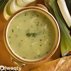 طريقة عمل  حساء الخس