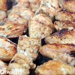 طريقة عمل دجاج مبخر على الفحم