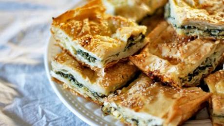 جلاش بالجبنة والزعتر