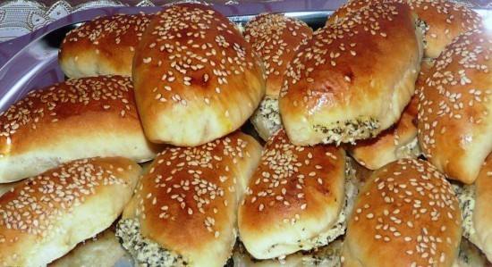 طريقة عمل فطائر الجبنة البيضاء