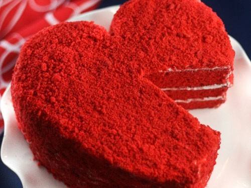 طريقة عمل كيك عيد الحب
