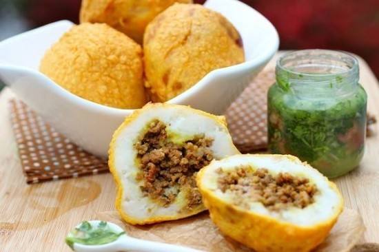 طريقة عمل كبة البطاطس بالأرز واللحم