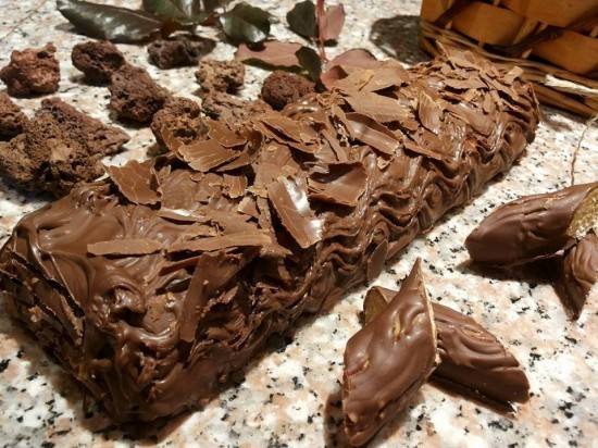 طريقة عمل حلى الحطب