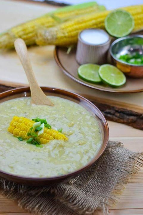 شوربة كريمة الذرة لخبيرة الطهى آسيا عثمان