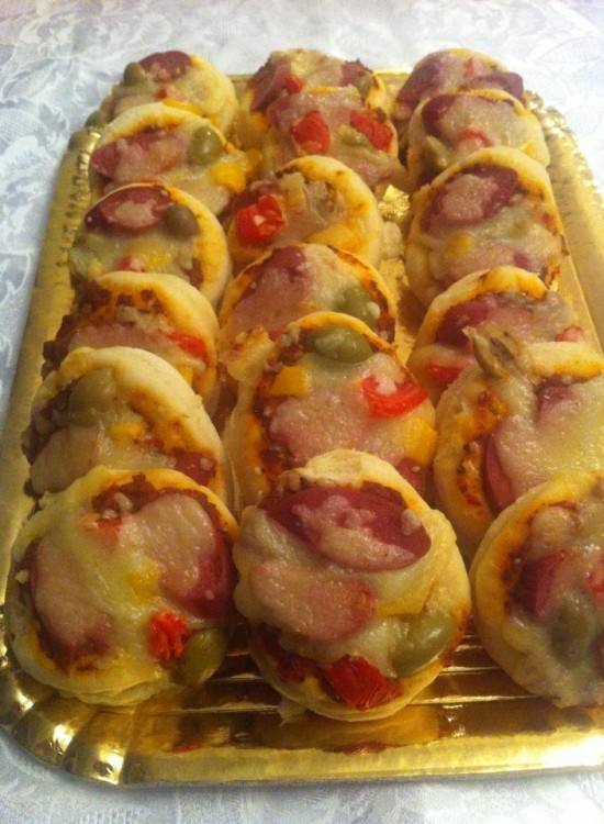 طريقة عمل ميني بيتزا للشيف دينا طرابيك