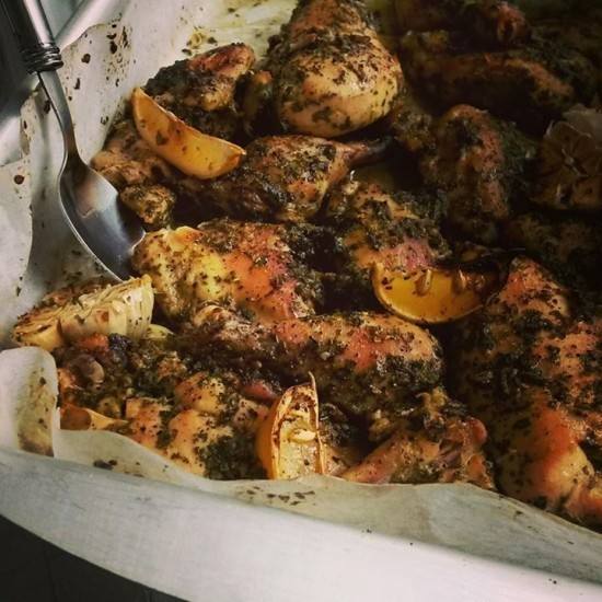 طريقة عمل كزبرية الدجاج