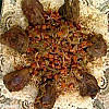 طريقة عمل موزات الغنم مع الأرز المدخن