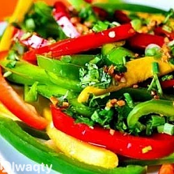 طريقة عمل سلطة الفلفل 