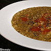شوربة العدس بالبصل والسماق 