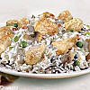طاجن أرز بالدجاج والكريمة 