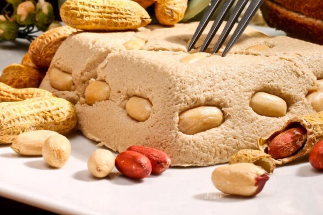 حلاوه طحينية بالمكسرات