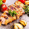 صدور دجاج بالباربيكيو صوص للرجيم