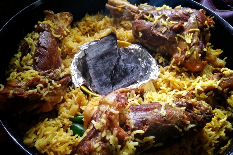 مندي الدجاج بالفرن
