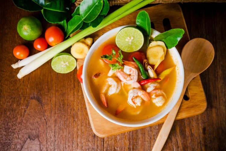 شوربة الروبيان بالكريمة
