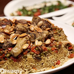 أرز بالخضار للرجيم