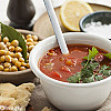 الشوربة المغربيّة مع الحمّص