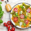 سلطة الباستا بالخضار
