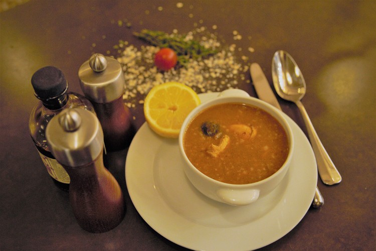 شوربة المكرونة مع الخضار