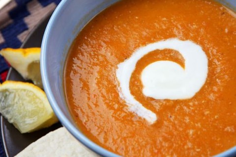 شوربة العدس الأحمر والكمون