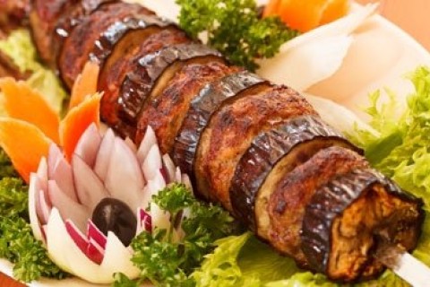 كباب بالباذنجان
