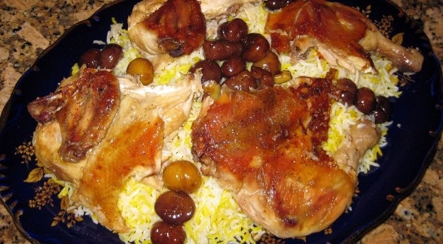 بيلاف الأرز بالدجاج