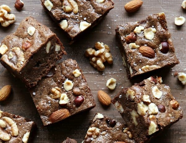 فادج البراونيز بالمكسرات