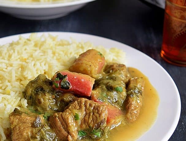 طاجن اللحم بالبطاطا