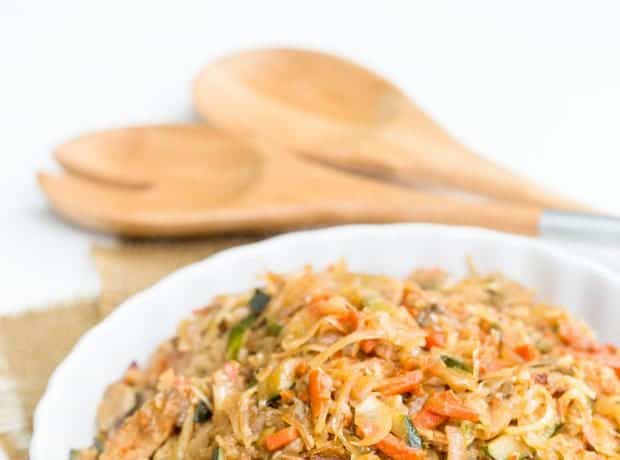 دجاج وخضار بالزبدة