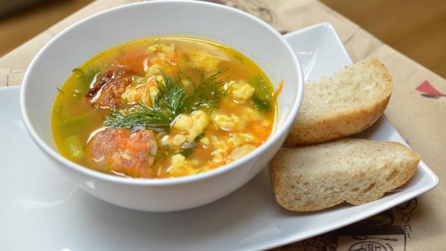 شوربة البيض