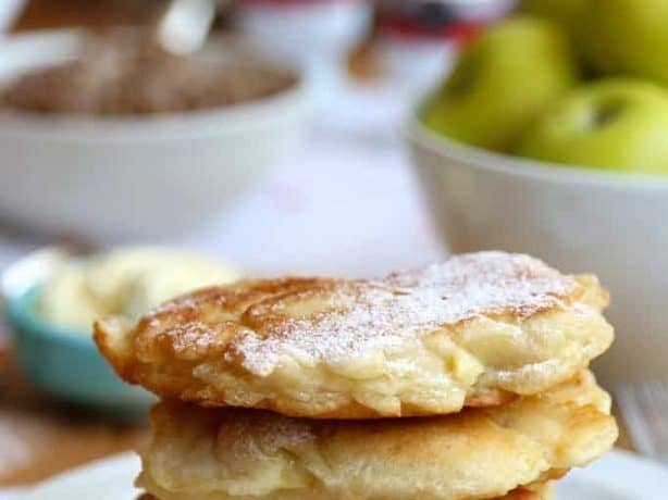 بان كيك التفاح البولندي