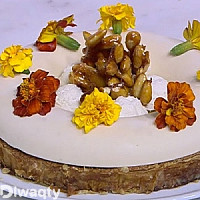 طريقة عمل بسبوسة بالبقلاوة